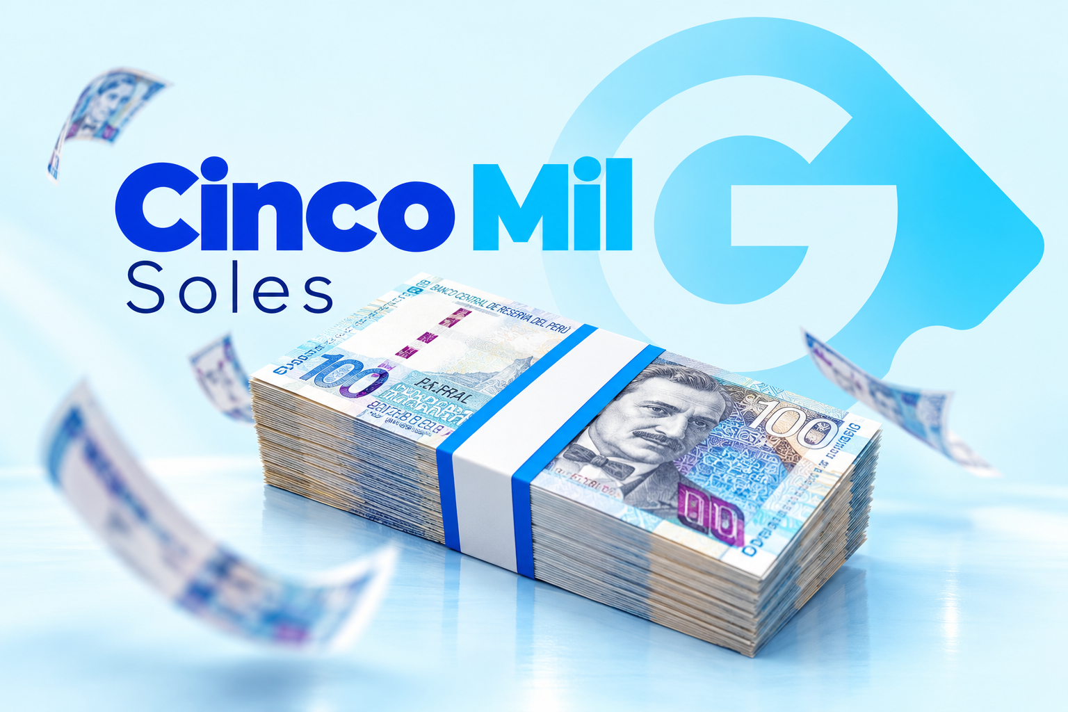 Gana S/5,000 en efectivo libre de impuestos